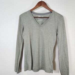 Nike Gray V-Neck T-Shirt